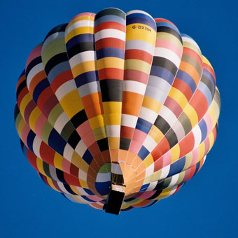 Up, up and away