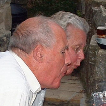 What on earth are John and Bobs doing?